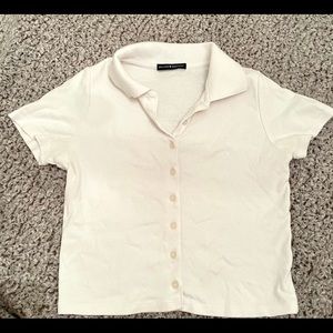 White Brandy Buttoned Up Shirt